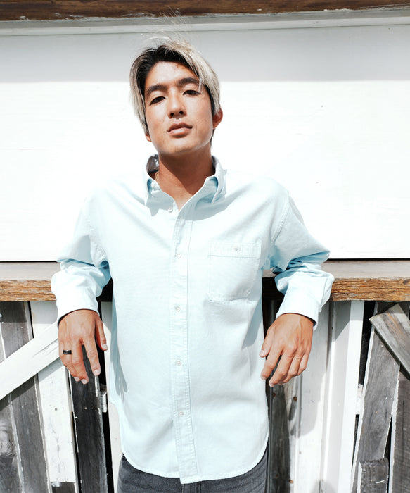 QUIKSILVER メンズ DNA OX WASH BD SHIRTS 長袖シャツ 【2026年秋冬モデル】