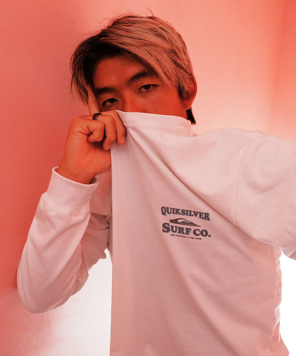 QUIKSILVER メンズ SURF CO SWEAT CREW トレーナー 【2026年秋冬モデル】