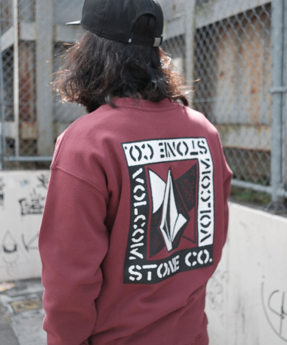 VOLCOM メンズ VOLCOM SKATE CO CREW トレーナー 【2026年秋冬モデル】