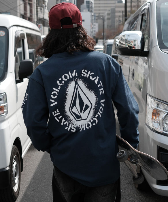 VOLCOM メンズ SKATE VITALS LS ロンT 【2026年秋冬モデル】
