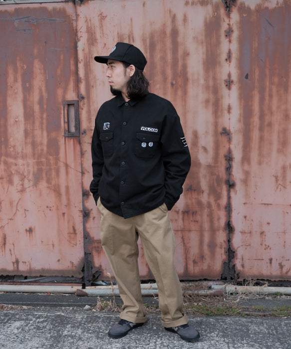 VOLCOM メンズ THE EVERGREEN LS SHIRTS 長袖シャツ 【2026年秋冬モデル】