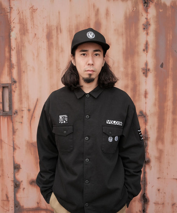 VOLCOM メンズ THE EVERGREEN LS SHIRTS 長袖シャツ 【2026年秋冬モデル】