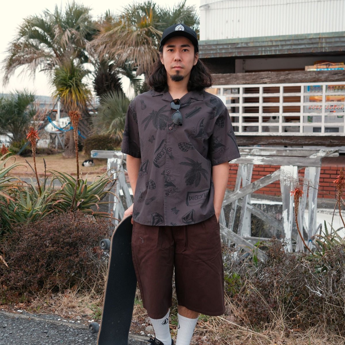 VOLCOM メンズ NOZAKA SS AOP SHIRT 半袖シャツ 【2026年春夏モデル】