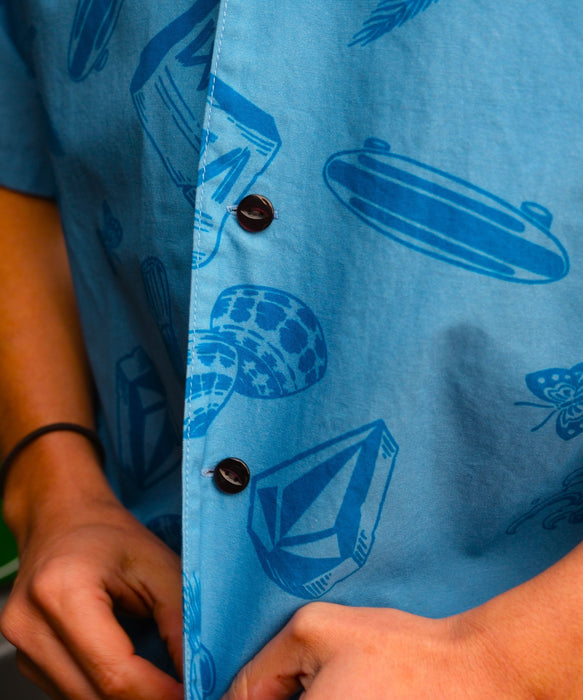 VOLCOM メンズ NOZAKA SS AOP SHIRT 半袖シャツ 【2026年春夏モデル】