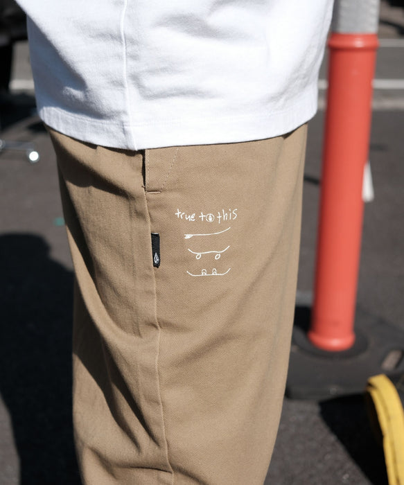 VOLCOM メンズ TEX CHINO PANT ロングパンツ 【2026年秋冬モデル】