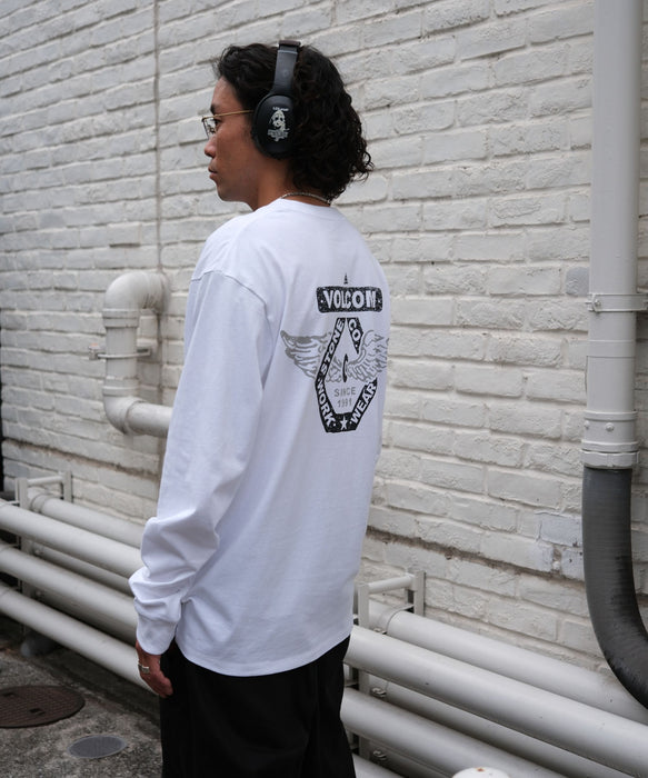 【オンライン限定】VOLCOM メンズ FREE WHEEL LS ロンT 【2026年秋冬モデル】