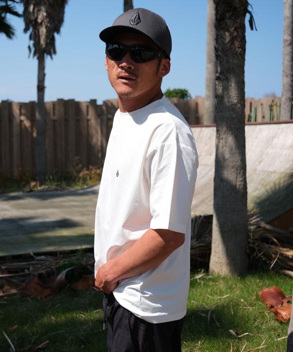 VOLCOM メンズ CHEST STONE SS RASH TEE サーフTシャツ 【2026年夏モデル】