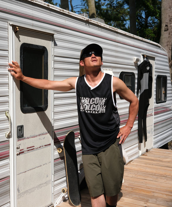 VOLCOM メンズ FROTH OF JULY TANK タンクトップ 【2026年夏モデル】