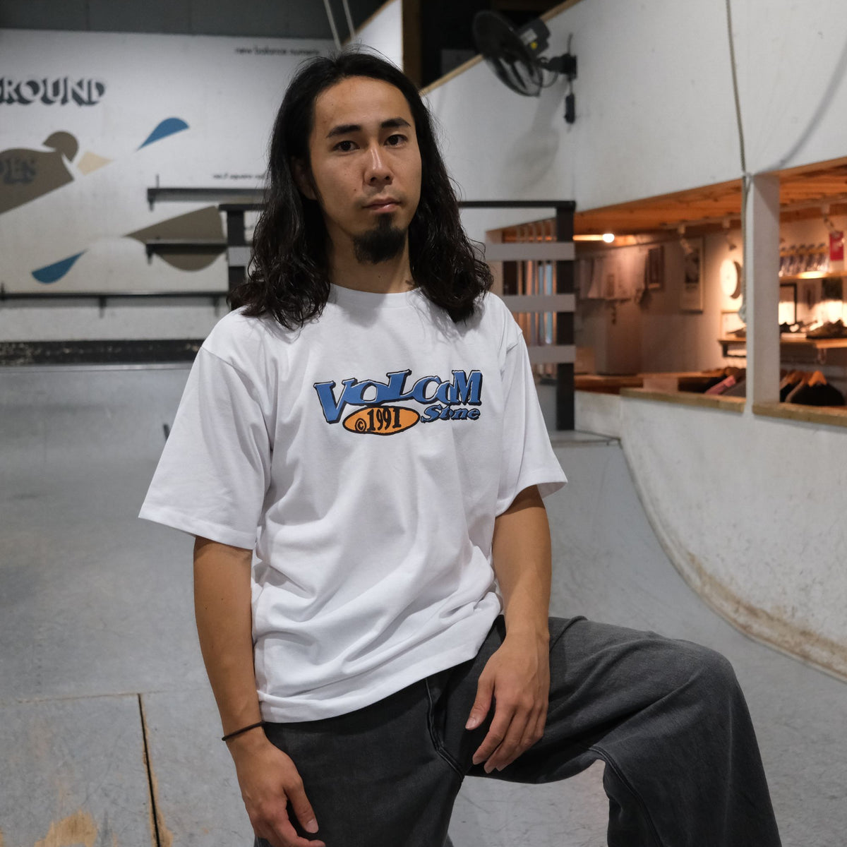 VOLCOM メンズ SUNSET FADE 90S SS Tシャツ 【2026年春夏モデル】
