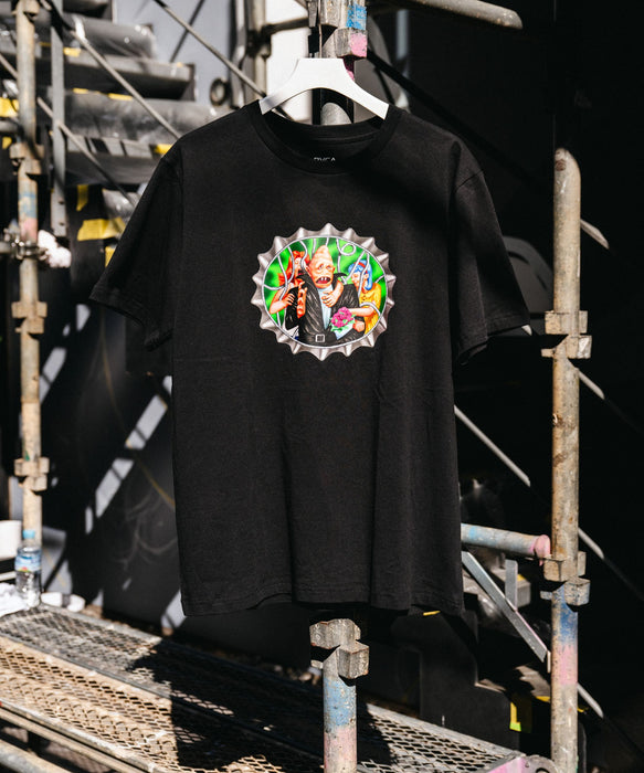 RVCA メンズ SHINKICHI HIROSIMA ANP TOKYO TEE　 Tシャツ 【2026年夏モデル】