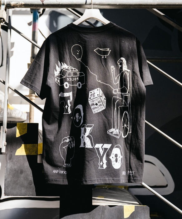 RVCA メンズ BIKO&KENNY ANP TOKYO TEE Tシャツ 【2026年夏モデル】