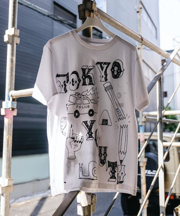 RVCA メンズ BIKO&KENNY ANP TOKYO TEE Tシャツ 【2026年夏モデル】