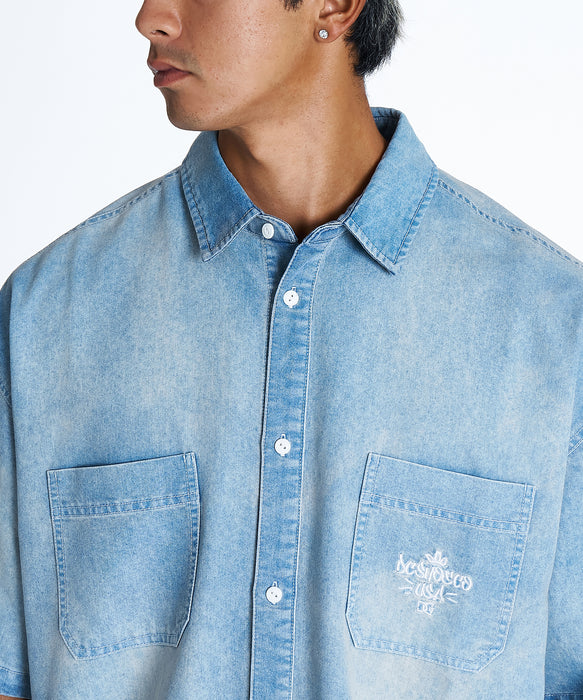 DC Shoes メンズ 26 WORKERS SHIRT SS 半袖シャツ 【2026年夏モデル】 LLB / XL
