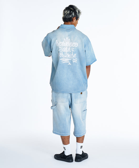 DC Shoes メンズ 26 WORKERS SHIRT SS 半袖シャツ 【2026年夏モデル】 LLB / XL