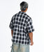 DC Shoes メンズ 26 OMBRE CHECK SHIRT SS 半袖シャツ 【2026年夏モデル】 BKC / XL
