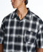 DC Shoes メンズ 26 OMBRE CHECK SHIRT SS 半袖シャツ 【2026年夏モデル】 BKC / XL
