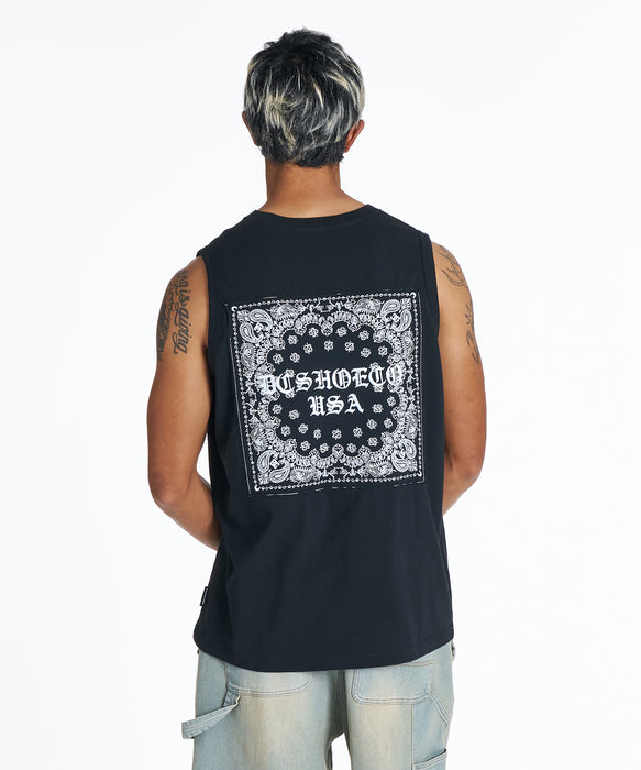 DC Shoes メンズ 26 HIDDEN BANDANA SL タンクトップ 【2026年夏モデル】