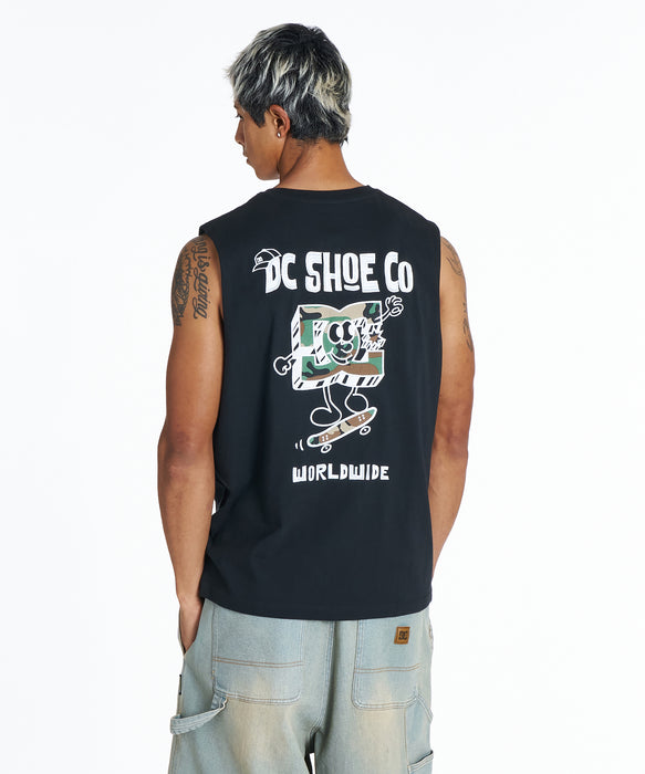 DC Shoes メンズ 26 PLAY SL タンクトップ 【2026年夏モデル】 BLK2 / XL