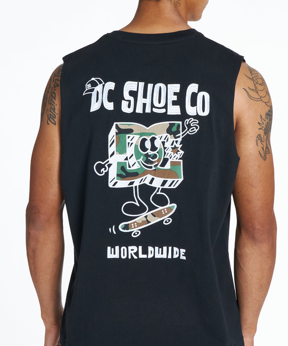 DC Shoes メンズ 26 PLAY SL タンクトップ 【2026年夏モデル】 BLK2 / XL