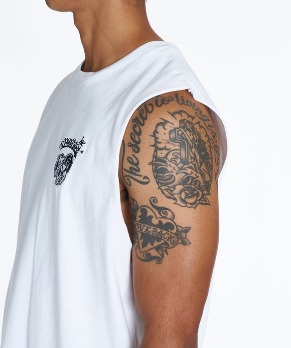 DC Shoes メンズ 26 PLAY SL タンクトップ 【2026年夏モデル】 WHT1 / XL
