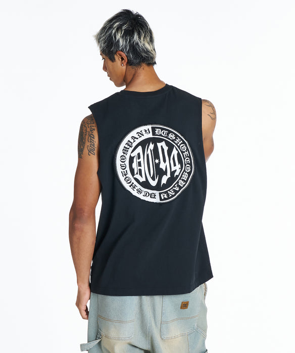 DC Shoes メンズ 26 CIRCLE OE SL タンクトップ 【2026年夏モデル】 BLK / XL