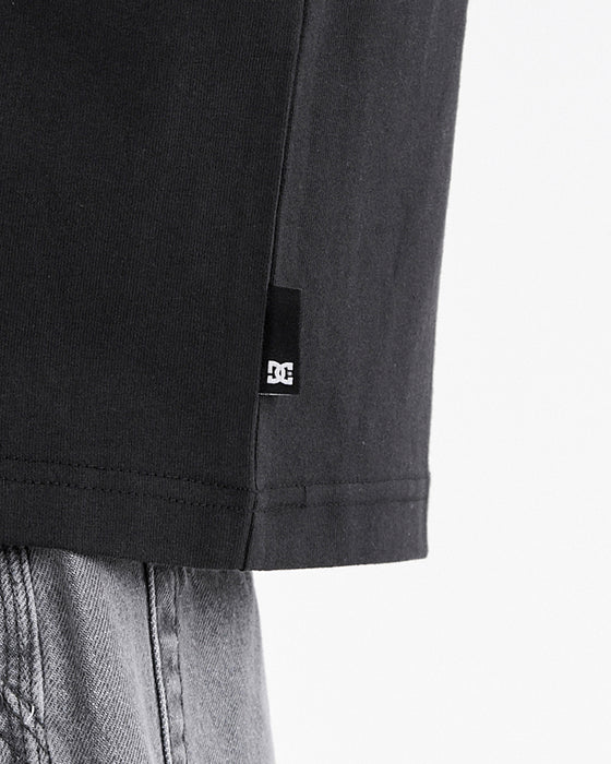 【OUTLET】【オンラインストア・直営店限定】DC Shoes 25 BACK MESSEGE SS メンズ 半袖Tシャツ