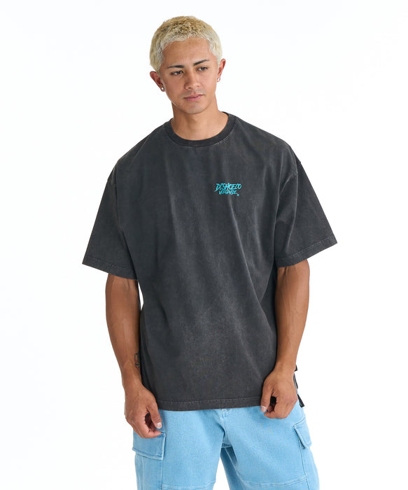 DC SHOES メンズ 26 SKATE SKULL SS Tシャツ 【2026年春夏モデル】 BKP / XL