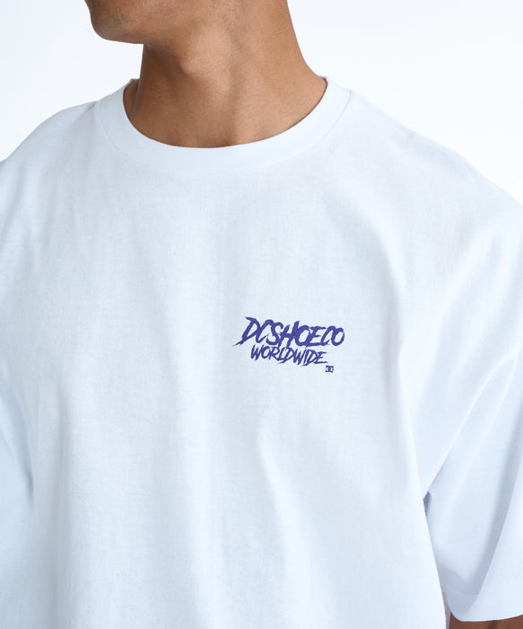 DC SHOES メンズ 26 SKATE SKULL SS Tシャツ 【2026年春夏モデル】 WHT / XL