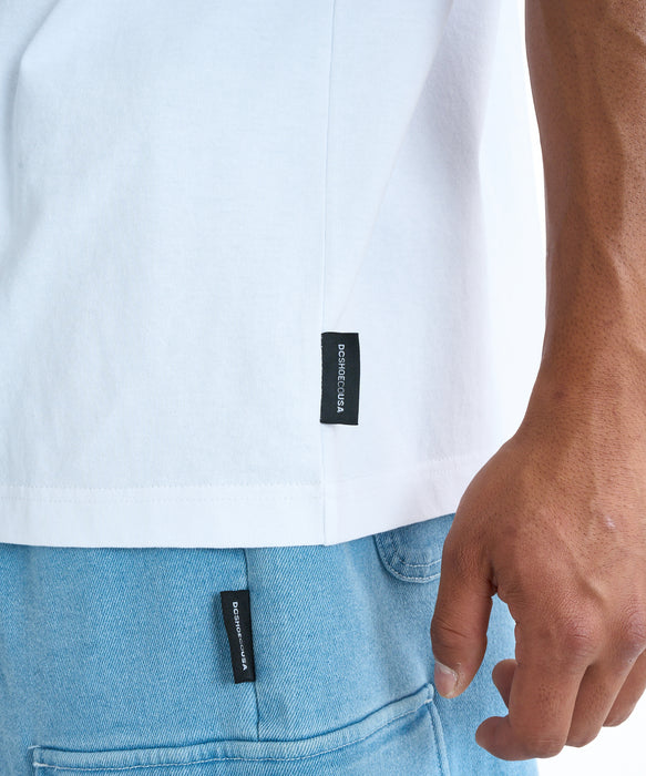 DC SHOES メンズ 26 SKATE SKULL SS Tシャツ 【2026年春夏モデル】 WHT / XL