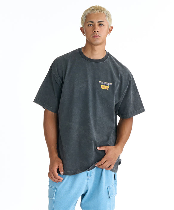 DC SHOES メンズ 26 SPRINT RAT SS Tシャツ 【2026年春夏モデル】 BKP / XL