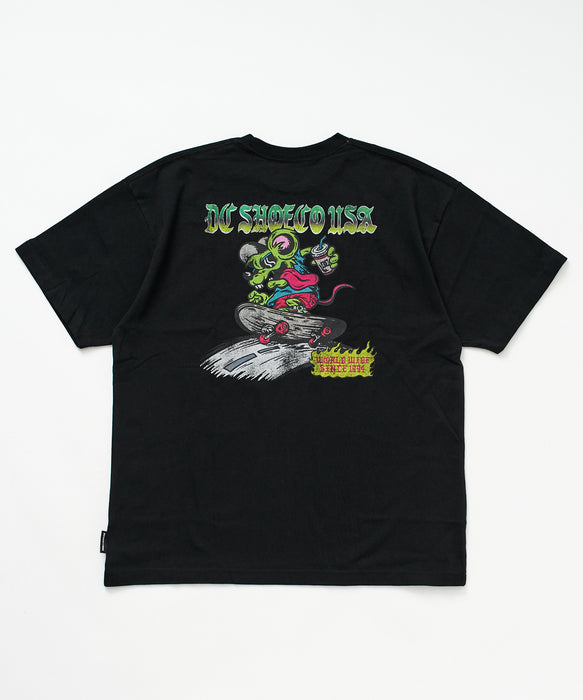 DC SHOES メンズ 26 SPRINT RAT SS Tシャツ 【2026年春夏モデル】
