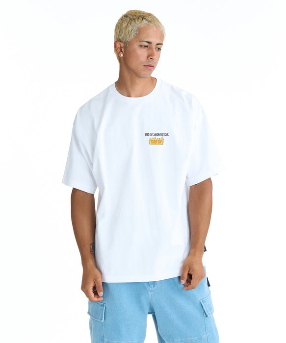 DC SHOES メンズ 26 SPRINT RAT SS Tシャツ 【2026年春夏モデル】 WHT / XL