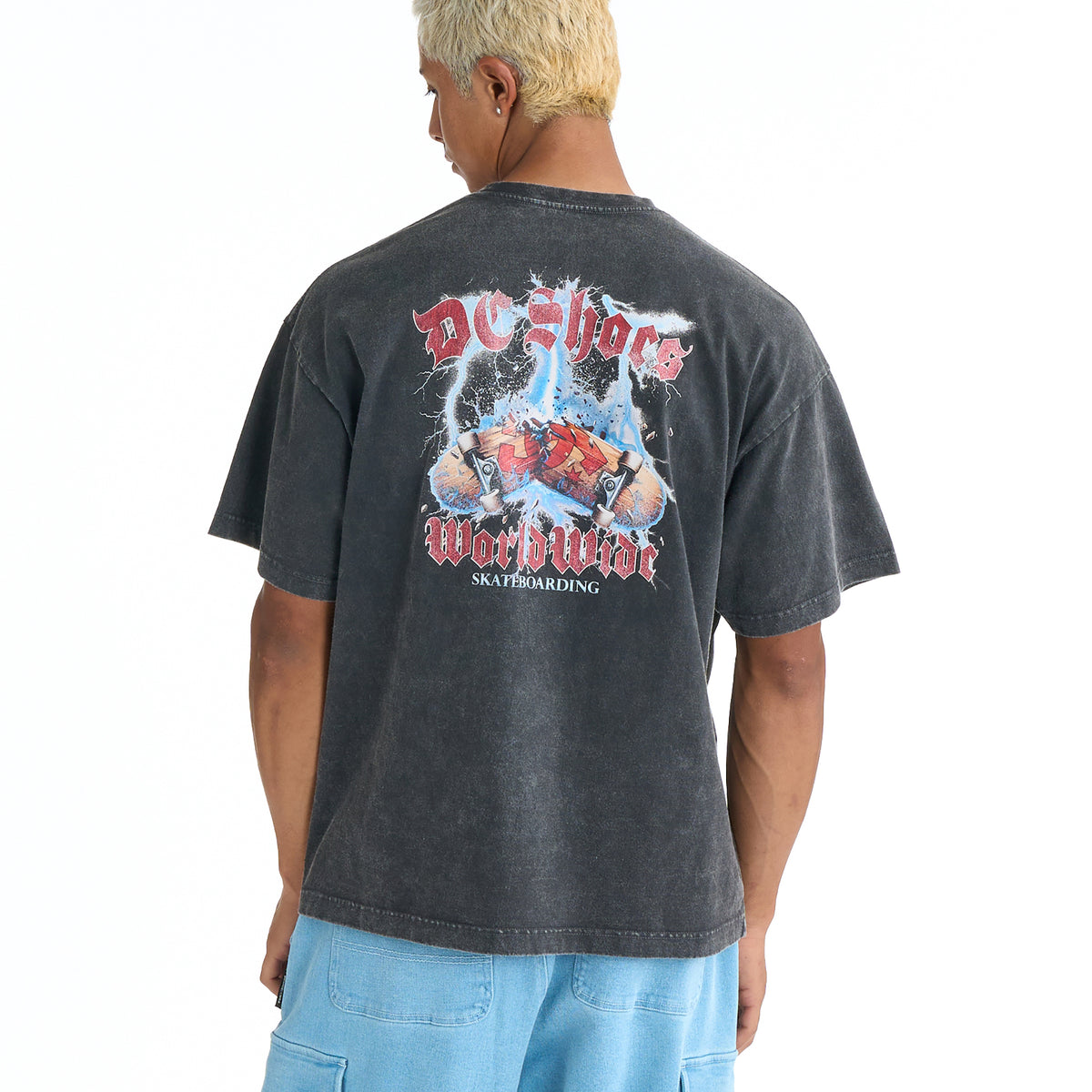 DC SHOES メンズ 26 THUNDER DECK SS Tシャツ 【2026年春夏モデル】