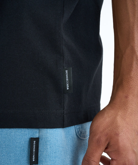 DC SHOES メンズ 26 WALL SCRAPE SS Tシャツ 【2026年春夏モデル】 BLK / XL