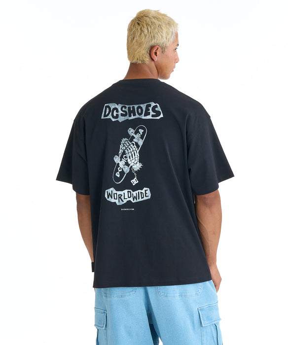 DC SHOES メンズ 26 PRAY FOR SKATE SS Tシャツ 【2026年春夏モデル】 BLK / XL