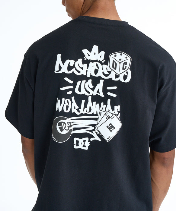 DC SHOES メンズ 26 GRAFFITI SS Tシャツ 【2026年春夏モデル】 BLK / XL