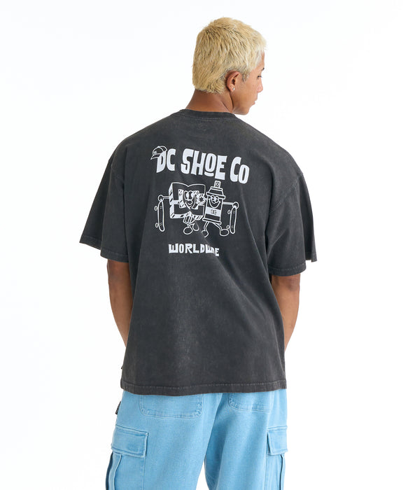 DC SHOES メンズ 26 PLAY BUDDY SS Tシャツ 【2026年春夏モデル】 BKP / XL
