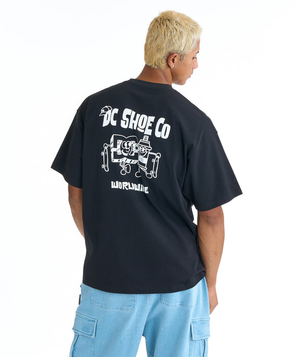 DC SHOES メンズ 26 PLAY BUDDY SS Tシャツ 【2026年春夏モデル】 BLK / XL