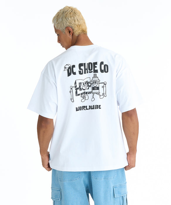 DC SHOES メンズ 26 PLAY BUDDY SS Tシャツ 【2026年春夏モデル】 WHT / XL
