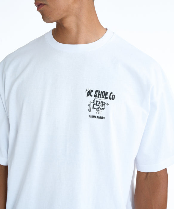 DC SHOES メンズ 26 PLAY BUDDY SS Tシャツ 【2026年春夏モデル】 WHT / XL