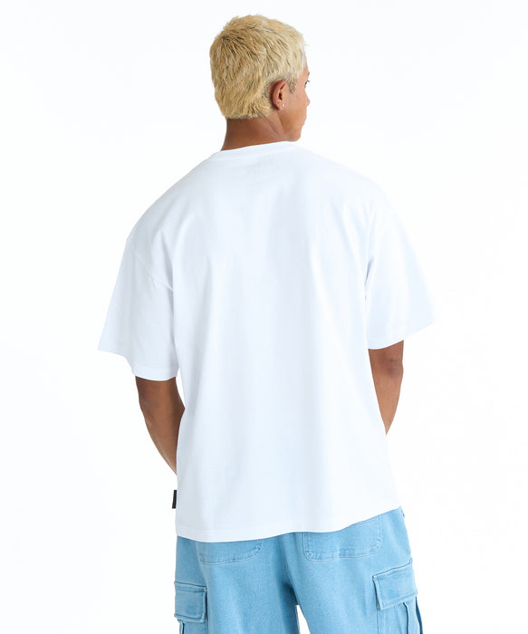DC SHOES メンズ 26 STAR SS Tシャツ 【2026年春夏モデル】 WHT / XL