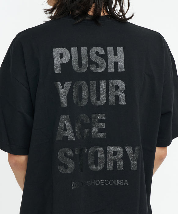 DC SHOES メンズ 26 ACE SS Tシャツ 【2026年春夏モデル】 BLK / XL