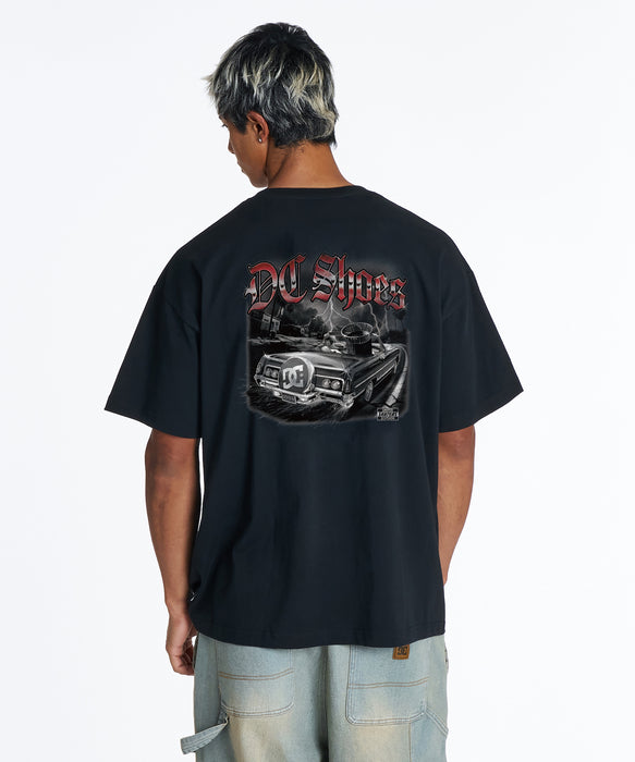 DC Shoes メンズ 26 GO TO PARK SS Tシャツ 【2026年夏モデル】 BLK / XL