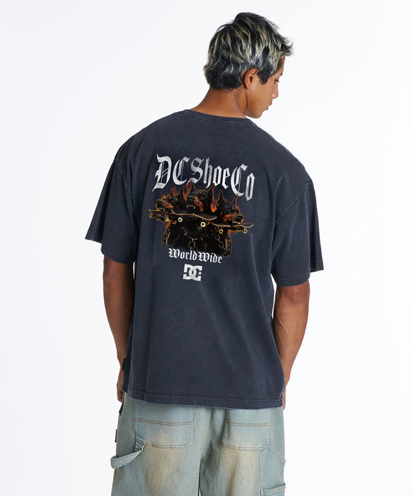 DC Shoes メンズ 26 SKATE DOGS SS Tシャツ 【2026年夏モデル】 BKS / XL
