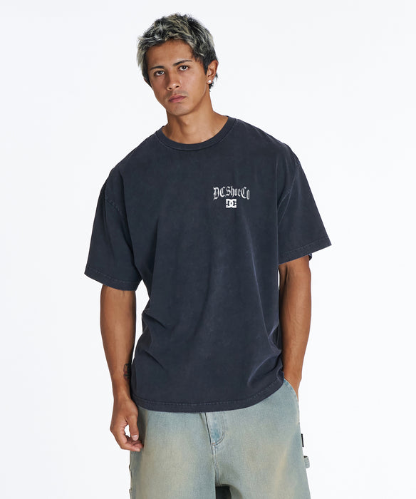 DC Shoes メンズ 26 SKATE DOGS SS Tシャツ 【2026年夏モデル】 BKS / XL
