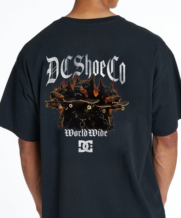 DC Shoes メンズ 26 SKATE DOGS SS Tシャツ 【2026年夏モデル】 BLK / XL
