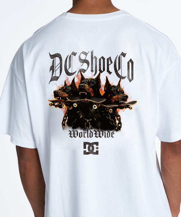 DC Shoes メンズ 26 SKATE DOGS SS Tシャツ 【2026年夏モデル】 WHT / XL