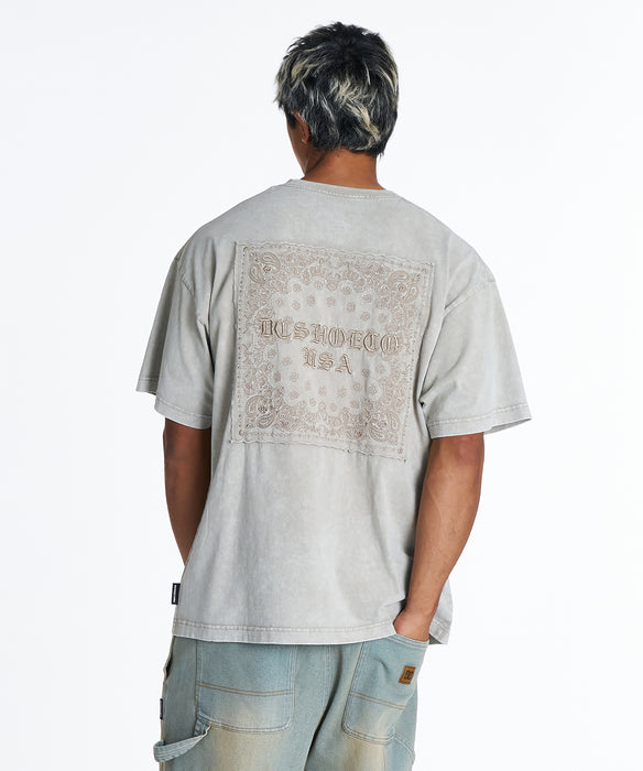 DC Shoes メンズ 26 HIDDEN BANDANA SS Tシャツ 【2026年夏モデル】 BES / XL