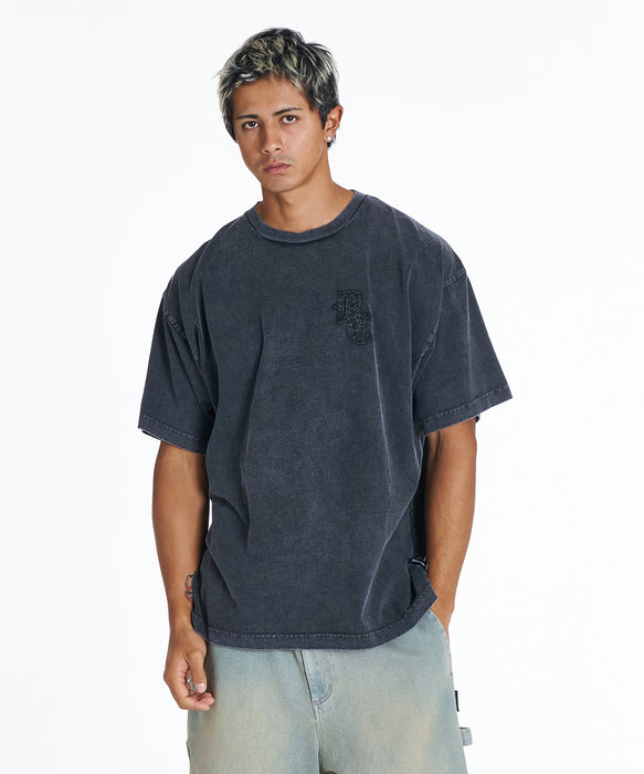 DC Shoes メンズ 26 HIDDEN BANDANA SS Tシャツ 【2026年夏モデル】 BKS / XL