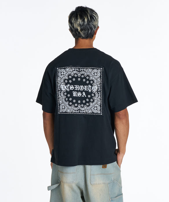 DC Shoes メンズ 26 HIDDEN BANDANA SS Tシャツ 【2026年夏モデル】